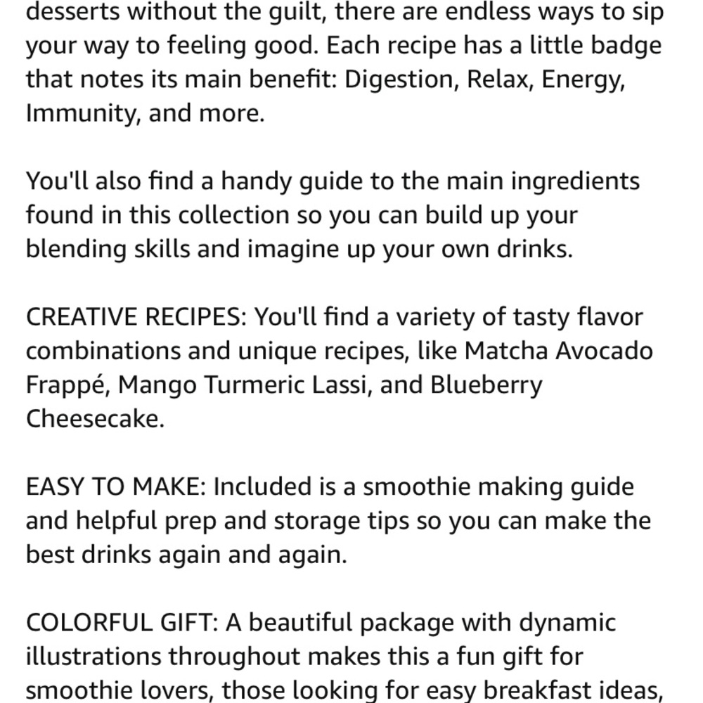 Smoothie recipe book - Picture 7 of 7